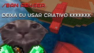 É assim que um Abuser joga BedWars (ABUSEI COM ADM E TOME BAN KKKKKKK)