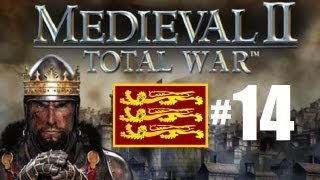 Medieval 2 Total War - England Campaign Part 14: Caernarvon in flames!