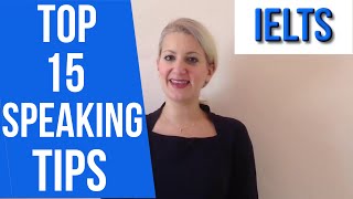 IELTS TOP 15 Speaking TIPS and a personal story! :)