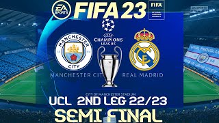 FIFA 23 Manchester City vs Real Madrid | Champions League 2023 | PS4 Full Match