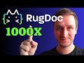 Safe 1000x with RugDoc - new yield farms