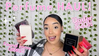 AFFORDABLE PERFUME HAUL PT.1!PERFUME GEMS UNDER $20!!💎