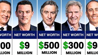 Richest Hollywood Actors and Their Net Worth in 2025 (From Lowest to Highest)