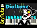 Dialtone [Deltarune: Chapter 2] by Toby Fox - Insane Mode [Piano Tutorial] (Synthesia)