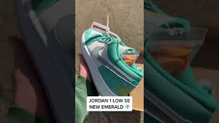 Jordan 1 low se new emerald ,is this the best colourway for the Air Jordan?