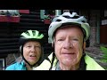 petit train du nord bike trail montreal canada. beautiful easy fun for all ages cycling over 70