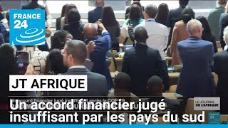 COP29 : un accord financier jugé insuffisant par les pays du sud • FRANCE 24