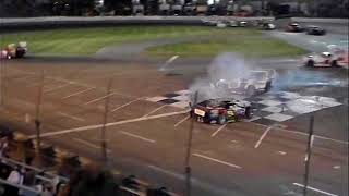 Ben and Marks Outlaw  Figure 8 crash 2015