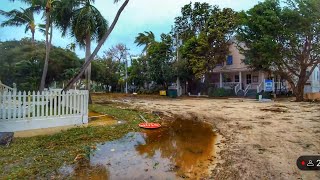Key West - Hurricane Ian Morning After Check in -LIVE Bike Ride Wednesday 09/28