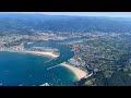 Espectacular despegue desde el aeropuerto de San Sebastián con vistas a Hondarribia | IB495 Iberia