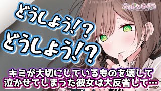 【喧嘩/甘々】家の大掃除をしている最中に彼の大切なものを壊してしまった彼女は…【男性向けシチュエーションボイス】cv.ふじかわあや乃