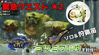 モンハンライズ 実況プレイ 緊急クエスト ヨツミワドウを討伐！ #3