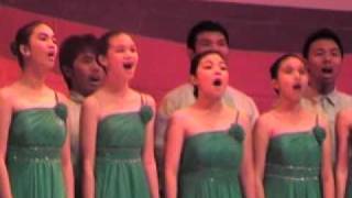 Muntinlupa Science High School Chorale performs in Korus Klef 2011