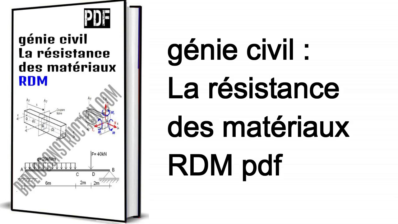 Resistance Des Materiaux Pdf Genie Civil