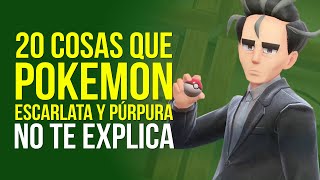 POKÉMON ESCARLATA Y PÚRPURA, 20 COSAS que PUEDES HACER y NO LO SABÍAS