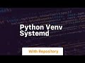 python venv systemd