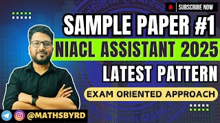 NIACL Assistant 2025 Prelims Sample Paper | Most Expected Questions | Exam-Oriented Approach |