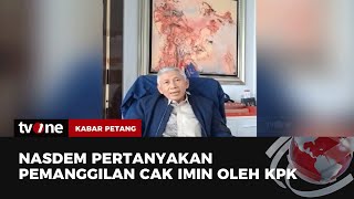 KPK Panggil Cak Imin, NasDem: Kenapa Tidak Sejak Dulu, KPK Ngapain Aja? | Kabar Petang tvOne