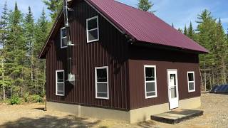 *SOLD*Off Grid Cabin For Sale Springfield Maine