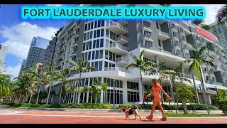 Inside ALLUVION Las Olas - Waterfront Condos in FORT LAUDERDALE!