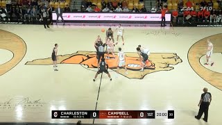 College of Charleston Basketball vs Campbell Men's Basketball | CAA Basketball Highlights