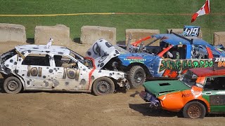 New Hamburg Demolition Derby 2024 Oldschool Fullsize V8