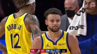 Blazers vs Warriors - Full Game Highlights - January 3, 2021 - Steph Curry Career High 62 Points