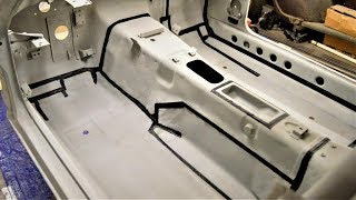 Using Eastwood's Seam Sealer on the Datsun 280z