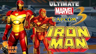 UMVC3 Mods - Classic Iron Man Skin Mod (MVC2/MSH)