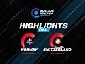 HIGHLIGHTS: Norway v Switzerland – Mixed Doubles – Curling World Cup leg two, Omaha, United States