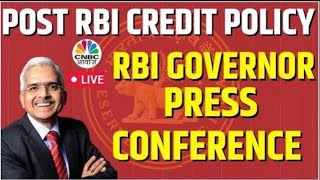 Live: Governor Shaktikanta Das Press Conference Post RBI Monetary Policy | Credit Policy |CNBC Awaaz