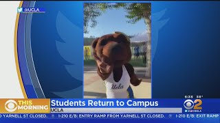 UCLA Students, Staff Return To Campus For Fall Quarter
