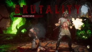 11 Days of MK11 Ultimate: Sick Rambo Watch Your Step Brutality