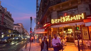 Paris After Dark - Walking the Streets as Night Falls!