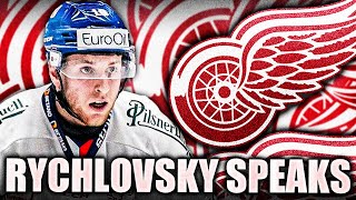 JAKUB RYCHLOVSKY INTERVIEW (Detroit Red Wings New Signing)