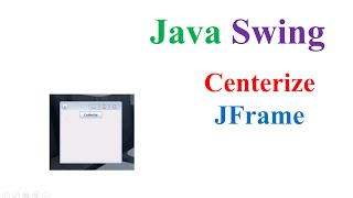 Java Swing - Center Your JFrame