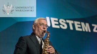 Jerzy Stępień – minikoncert saksofonowy