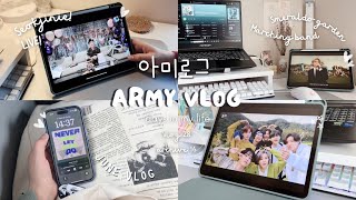 아미로그 | my army-log ~ archive for 태태 | June Vlog | Seokjinie Live 💜 Smeraldo garden marching band ✨