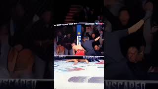 UFC 298 - Ilia Topuria TKO Alex Volkanovski 🔥Crowd Angle Animation #shorts #ufcfight #sports