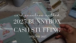 🥕 2025 BUNNYBOX ✨ Low Income Savings Challenge | Cash Envelope Method | Sinking Funds