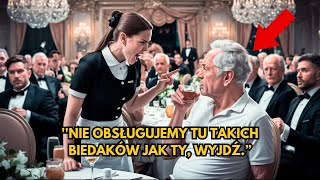 KELNERKA UPOKARZA KLIENTA W EKSKLUZYWNEJ RESTAURACJI, NIE WIEDZĄC, ŻE ON BYŁ… Prawdziwe Historie!