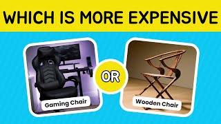 Guess Which Item is More Expensive 💸 Quiz Challenge 💰 Pick One Kick One | Cheap vs Expensive