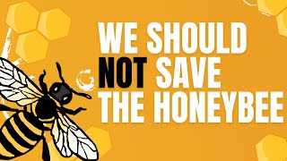 We Should Not Save the Honeybee. Here's Why