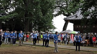 20220715綾部神社旗上げ神事(佐賀県みやき町)