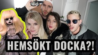 Jocke \u0026 Jonna - SPÖKJAKT I HUSET! *Hemsökt läskig docka*