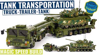 Tank Transportation - Truck, Trailer & Tank with interior - Panlos 688003 (Speed Build Review)