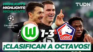 Highlights | Wolfsburg 1-3 Lille | Champions League 21/22 - J6 | TUDN