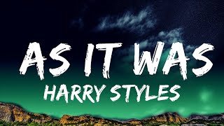 Harry Styles - As It Was (Lyrics)  Lyrics