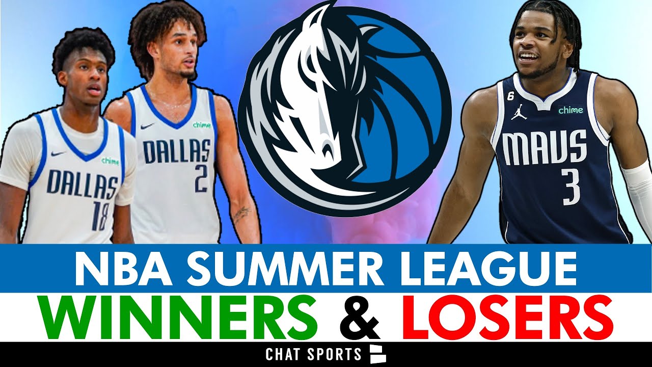 Mavericks NBA Summer League Winners & Losers Ft Jaden Hardy, Dereck ...