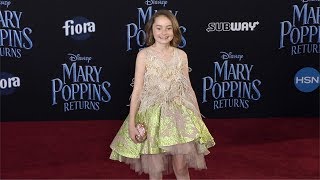 Pixie Davies "Mary Poppins Returns" World Premiere Red Carpet